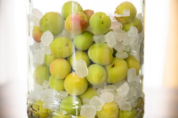 About to start making ume juice.