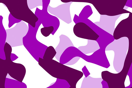 Camouflage background. Seamless pattern vector.