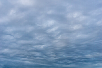 abstract white wavy sky background