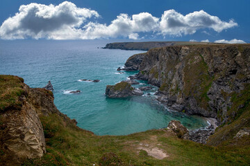 Küste nahe Bedruthan Steps, Cornwall, England