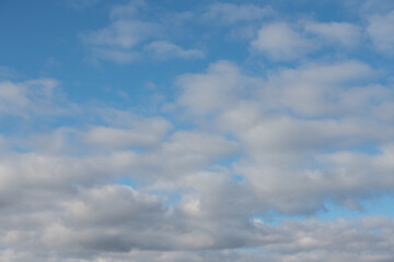 blue sky with cloud