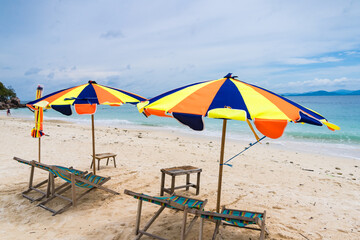 Khai Nok island is one of the most famous island in Thailand .Crystal clear water and white sand beach.