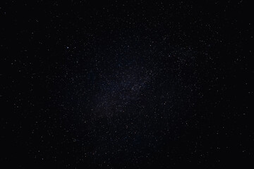 Night sky. Stars and galaxies in the sky at dusk.