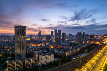 City skyline of Kunming China