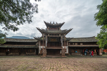 Obraz premium old village in Dali Yunnan China