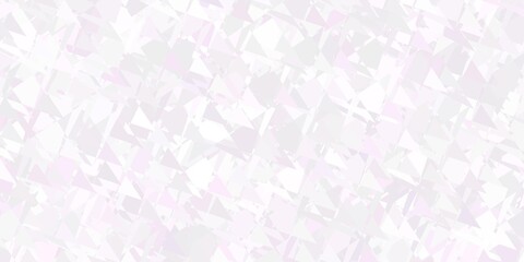 Light purple vector background with polygonal forms.