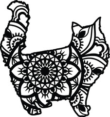 
Mandala design. You can change the color and size of the design. Will fit well as a design on a shirt or in your shadow box. You can also use laser cutters like Cricut, Glowforge
