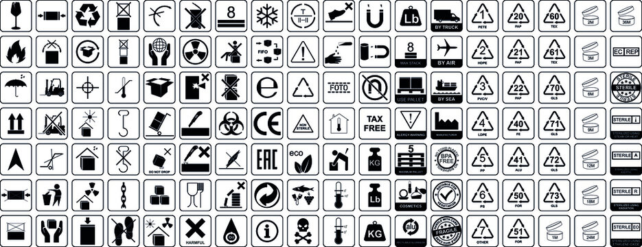 Transit Packaging Symbols (Meanings & 25+ Free Downloads)