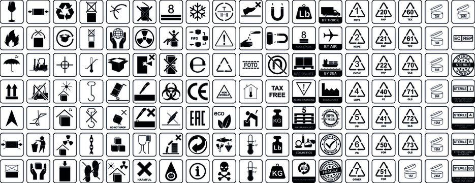 Top 76+ logo packaging symbols latest - ceg.edu.vn