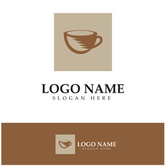 Coffee cup Logo Template