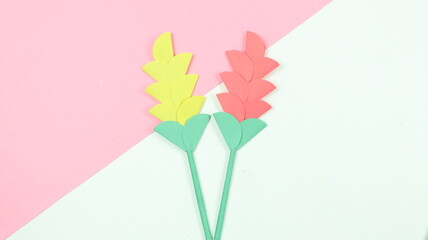 Beautiful Colorful Paper Flowers - Handmade Heliconia Flower