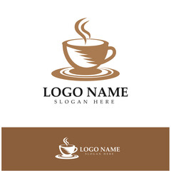 Coffee cup Logo Template