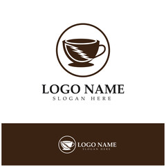 Coffee cup Logo Template