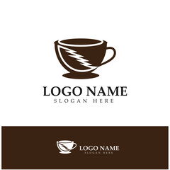 Coffee cup Logo Template