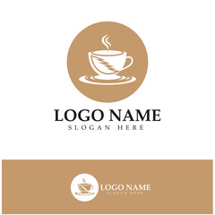 Coffee cup Logo Template
