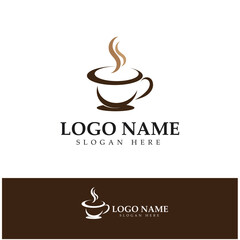 Coffee cup Logo Template