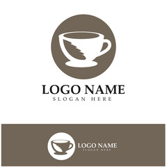 Coffee cup Logo Template