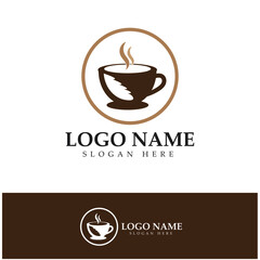 Coffee cup Logo Template