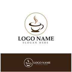 Coffee cup Logo Template