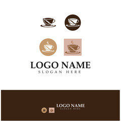 Coffee cup Logo Template