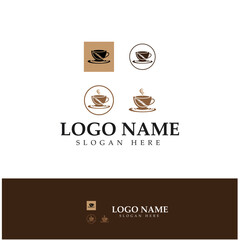 Coffee cup Logo Template