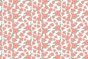 Flower seamless background. Wrapping, textile template. Flowers pattern. Botanical print.Flower seamless background. Wrapping, textile template. Flowers pattern. Botanical print.