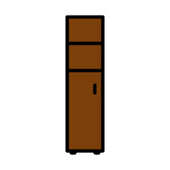 Narrow Cabinet Icon