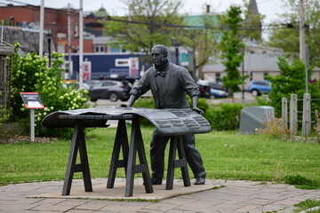 statue in the park