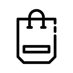 bag icon or logo isolated sign symbol vector illustration - high quality black style vector icons
