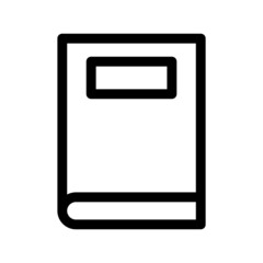 book icon or logo isolated sign symbol vector illustration - high quality black style vector icons
