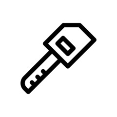 car lock icon or logo isolated sign symbol vector illustration - high quality black style vector icons
