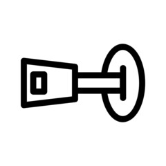 car lock icon or logo isolated sign symbol vector illustration - high quality black style vector icons
