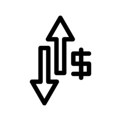 currency value icon or logo isolated sign symbol vector illustration - high quality black style vector icons
