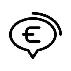 euro icon or logo isolated sign symbol vector illustration - high quality black style vector icons
