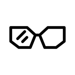 glasses icon or logo isolated sign symbol vector illustration - high quality black style vector icons
