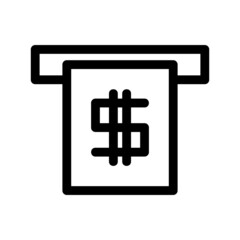 Obraz premium paying icon or logo isolated sign symbol vector illustration - high quality black style vector icons 