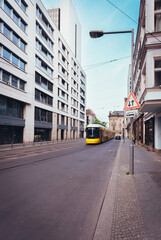 city and tram