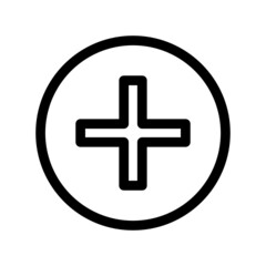 Obraz premium plus icon or logo isolated sign symbol vector illustration - high quality black style vector icons 