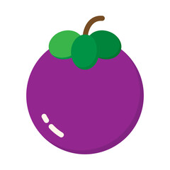 Mangosteen Fruit Icon
