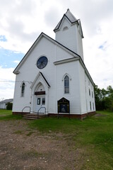 old church in the countryside