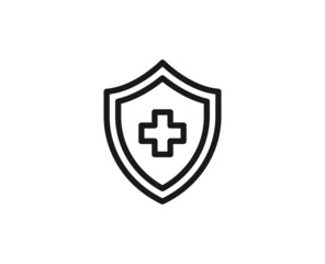 Beauty line icon on white background