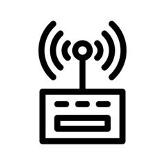 wifi icon or logo isolated sign symbol vector illustration - high quality black style vector icons
