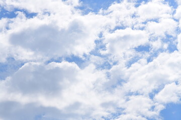 blue sky with clouds