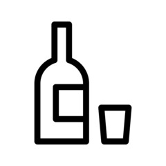 wine icon or logo isolated sign symbol vector illustration - high quality black style vector icons
