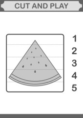 Cut and play with Watermelon