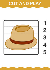 Cut and play with Fedora Hat