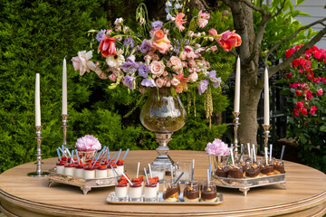 wedding table setting