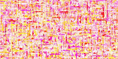 Light Multicolor vector background with polygonal style.