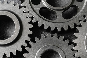 cogwheel gears mechanism. industrial machinery. - 510578951