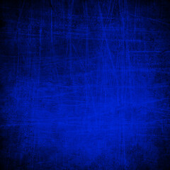 Grunge blue background with space for text